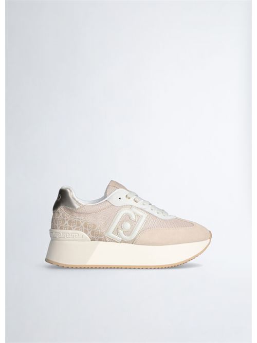 DREAMY 02 - SNEAKER COW SUEDE/MESH/PRINT LIU JO | BF4037PX525/S3412